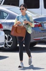 LUCY HALE Out and About in Los Angeles 07/31/2019