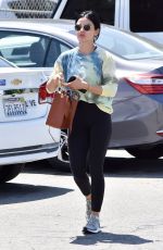 LUCY HALE Out and About in Los Angeles 07/31/2019