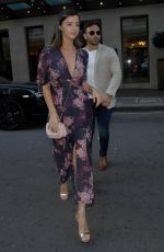 LUCY MECKLENBURGH Leaves There London Hotel 08/08/2019