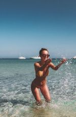 LUCY WATSON in Bikinis - Instagram Photos 08/20/2019