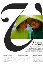 LUNA BIJL and BRIGIT KOS in Vogue Magazine, Netherlands September 2019