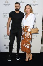 LYDIA BRIGHT at Bloomsbury Street Kitchen Restaurant Launch Party in London 08/08/2019