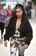 MABEL Arrives at Global Radio in London 08/06/2019