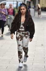 MABEL Arrives at Global Radio in London 08/06/2019