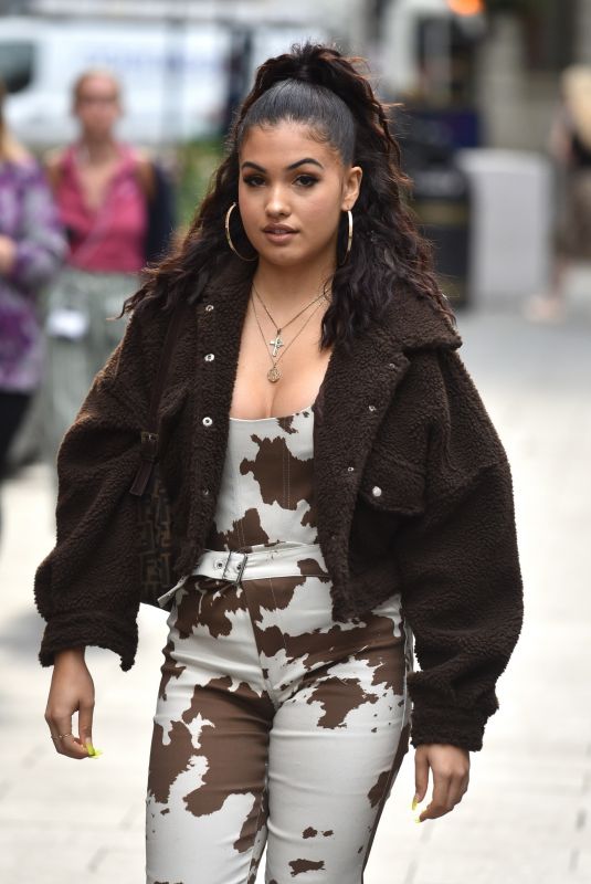 MABEL Arrives at Global Radio in London 08/06/2019