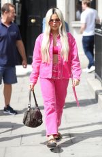 MABEL Leaves Kiss FM Studios in London 08/02/2019