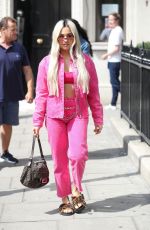 MABEL Leaves Kiss FM Studios in London 08/02/2019