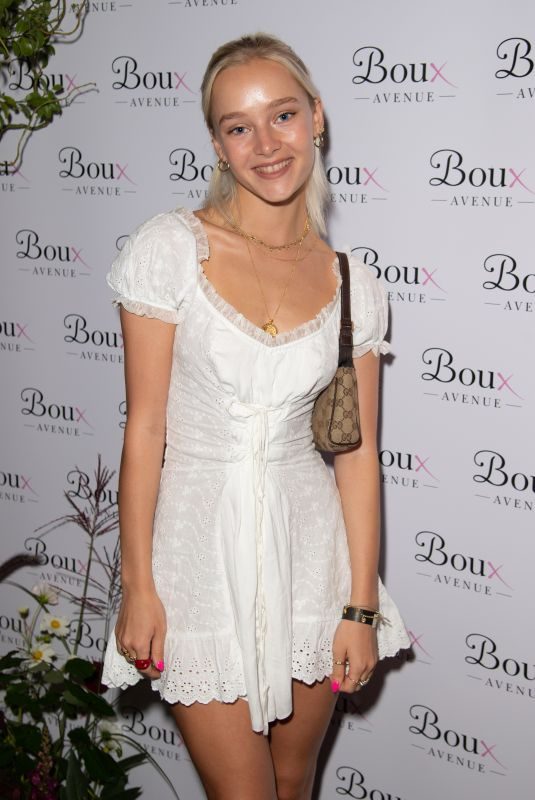 MADDI WATERHOUSE at Boux Avenue AW19 Launch in London 08/29/2019