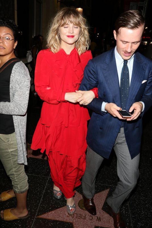 MADDIE HASSON and Julian Brink Night Out in Hollywood 08/05/2019
