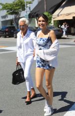 MADISON BEER at Il Pastaio in West Hollywood 08/20/2019