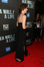 MAGGIE GYLLENHAAL at Fiji Water at Sea Wall / A Life Opening Night on Broadway in New York 08/08/2019
