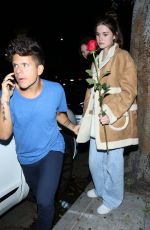 MAIA MITCHELL and Rudy Mancuso Leaves Warwick Nightclub in Hollywood 08/14/2019