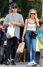 MAIKA MONROE and Joe Keery Out Shopping in New York 08/17/2019