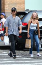 MAIKA MONROE and Joe Keery Out Shopping in New York 08/17/2019