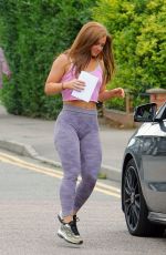 MAISIE SMITH in Leggings Out in London 08/02/2019