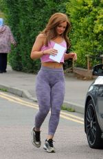 MAISIE SMITH in Leggings Out in London 08/02/2019