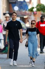 MAISIE WILLIAMS and Reuben Selby Out in New York 08/29/2019