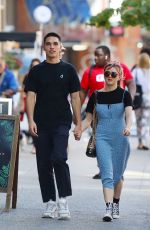 MAISIE WILLIAMS and Reuben Selby Out in New York 08/29/2019