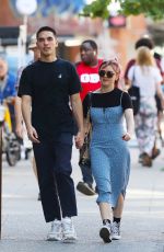 MAISIE WILLIAMS and Reuben Selby Out in New York 08/29/2019