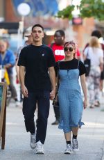 MAISIE WILLIAMS and Reuben Selby Out in New York 08/29/2019