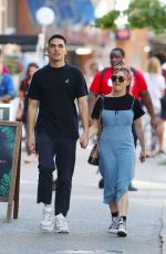 MAISIE WILLIAMS and Reuben Selby Out in New York 08/29/2019