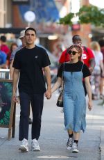 MAISIE WILLIAMS and Reuben Selby Out in New York 08/29/2019