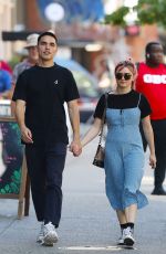MAISIE WILLIAMS and Reuben Selby Out in New York 08/29/2019
