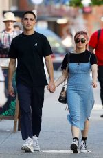 MAISIE WILLIAMS and Reuben Selby Out in New York 08/29/2019