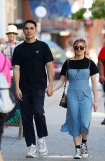 MAISIE WILLIAMS and Reuben Selby Out in New York 08/29/2019
