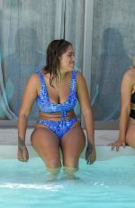 MALIN ANDERSSON and KEIRA MAGUIRE in Bikinis at a Pool in Ibiza 08/12/2019