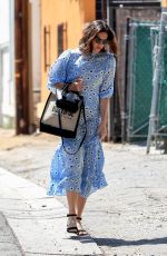 MANDY MOORE at Nine Zero One Hair Salon in West Hollywood 08/12/2019