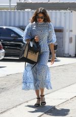 MANDY MOORE at Nine Zero One Hair Salon in West Hollywood 08/12/2019