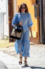 MANDY MOORE Leaves a Salon in Los Angeles 08/12/2019