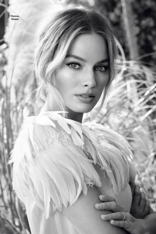 MARGOT ROBBIE for Glamour Magazine, Russia 2019