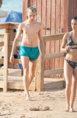 MARIA PEDRAZA in Bikini at a Beach in Ibiza 07/12/2019