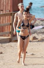 MARIA PEDRAZA in Bikini at a Beach in Ibiza 07/12/2019