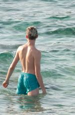 MARIA PEDRAZA in Bikini at a Beach in Ibiza 07/12/2019