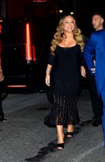 MARIAH CAREY Arrives at Barbara Streisand Concert in New York 08/03/2019