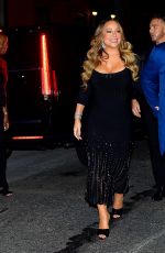 MARIAH CAREY Arrives at Barbara Streisand Concert in New York 08/03/2019