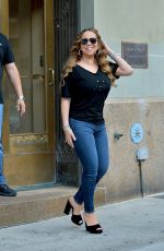 MARIAH CAREY Out and About in New York 08/17/2019