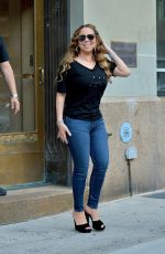 MARIAH CAREY Out and About in New York 08/17/2019