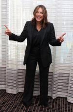 MARISKA HARGITAY at Law & Order: Special Victims Unit Press Conference in New York 08/12/2019