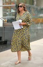 MARISKA HARGITAY on the Set of Law and Erder: Special Victims Unit in New York 08/06/2019