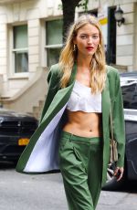 MARTHA HUNT Out in New York 08/21/2019