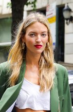 MARTHA HUNT Out in New York 08/21/2019