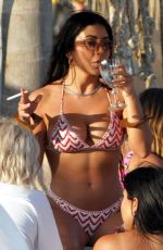 MARTHA KALIFATIDIS in Bikini on Vacation in Mykonos 06/18/2019