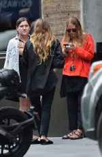 MARY-KATE and ASHLEY OLSEN Out Smoking in New York 08/06/2019
