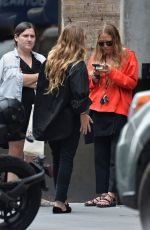 MARY-KATE and ASHLEY OLSEN Out Smoking in New York 08/06/2019