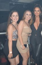 MAURA HIGGINS at Shoosh Nightclub in Brighton 08/10/2019