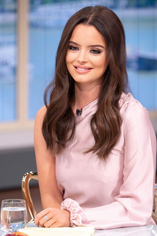 MAURA HIGGINS at This Morning Show in London 08/07/2019
